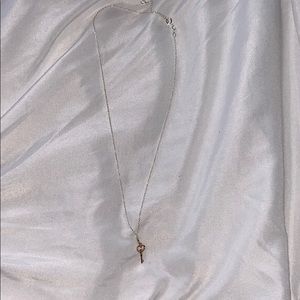 Rose Gold Key necklace